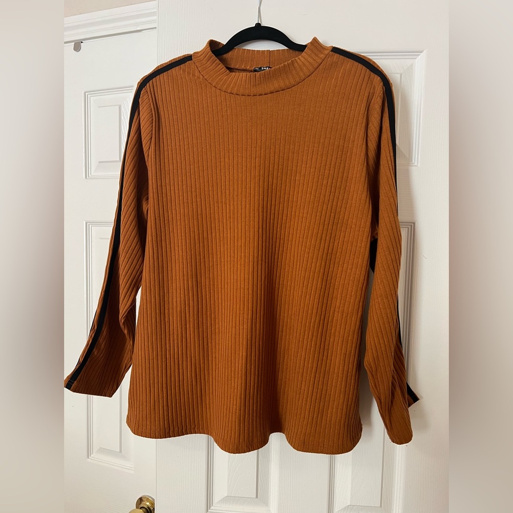 SHEIN Ribbed Long Sleeve size 3XL